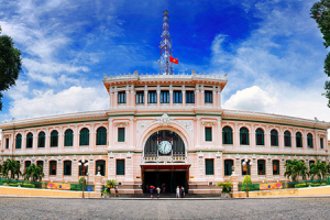 Khám phá kiến trúc cổ điển ở bưu điện trung tâm Sài Gòn