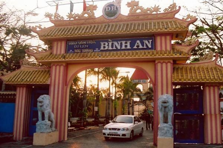 Nghỉ ngơi thư giãn tại khu du lịch Bình An - Sóc Trăng