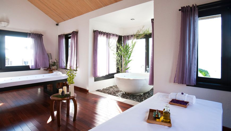 Phòng Spa tại Vedana Lagoon Resort & Spa Huế với không gian thoải mái và thoáng đãng